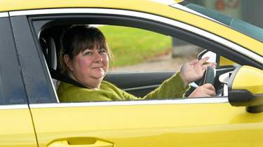 Audi A3 Sarah driving
